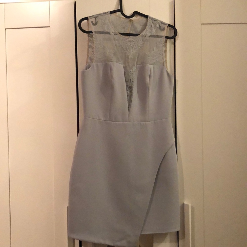 Bcbg lace cocktail dress
